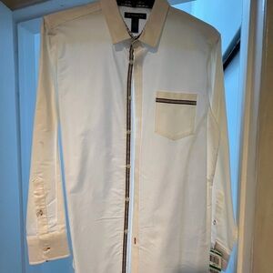 NWT Men's White Dress Shirt
